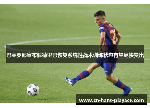 巴塞罗那宣布佩德里已恢复系统性战术训练状态有望尽快复出